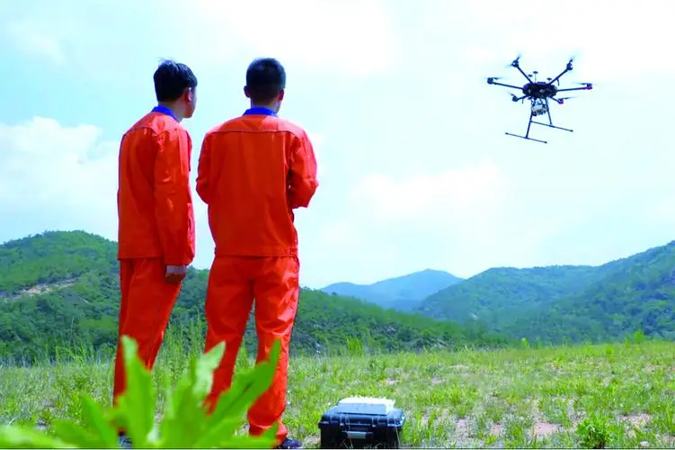 德钦无人机倾斜摄影巡检拍摄